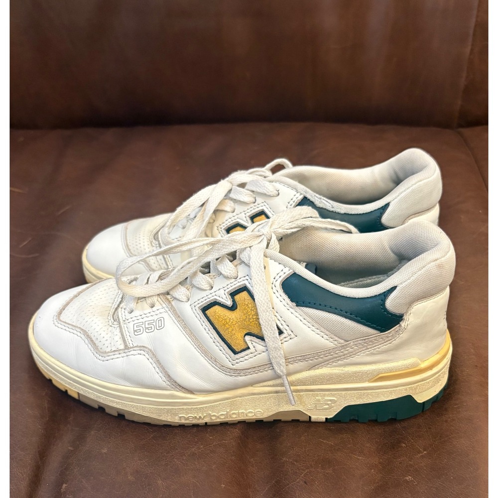 New Balance 550 Aime Leon Dore Natural Green Yellow BB550A2 Mens 7